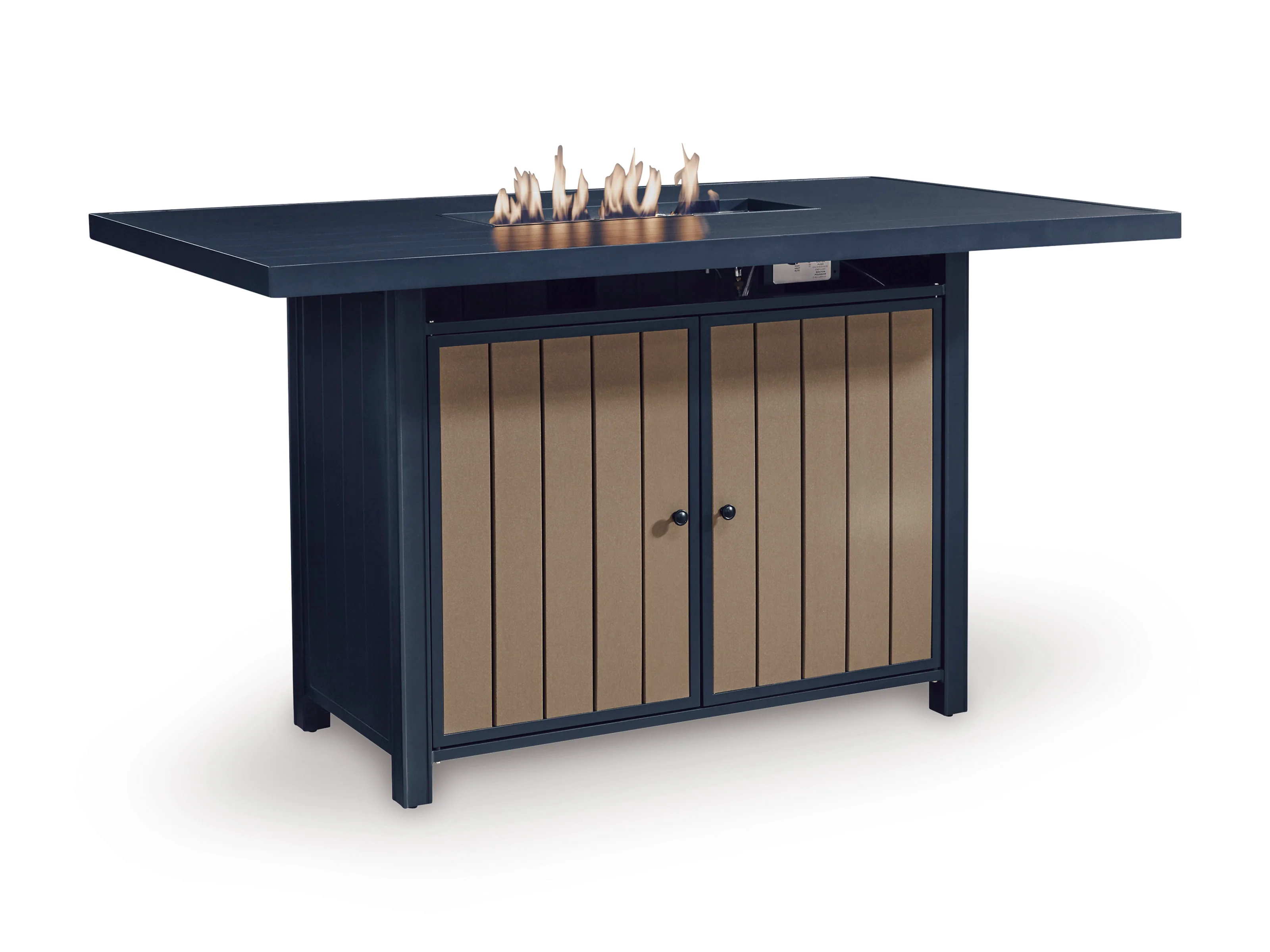 Mabry Shores Rect Bar Table With Fire Pit - Image 6