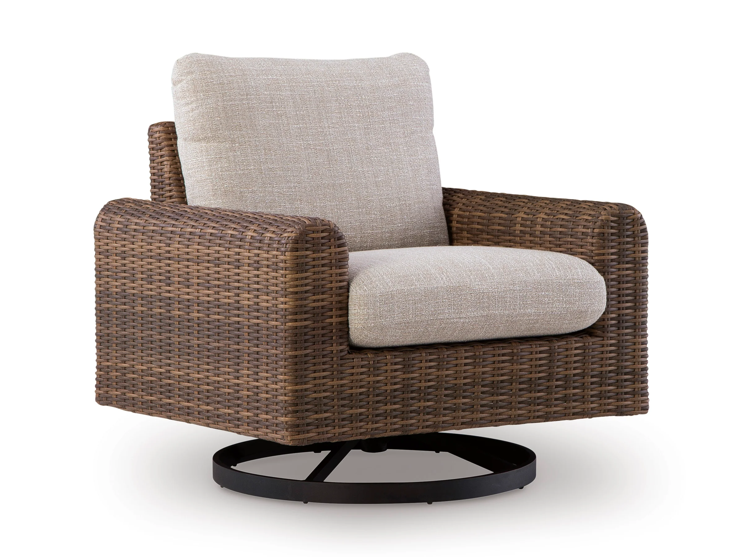 Angel Island Swivel Lounge With Cushion - Image 2