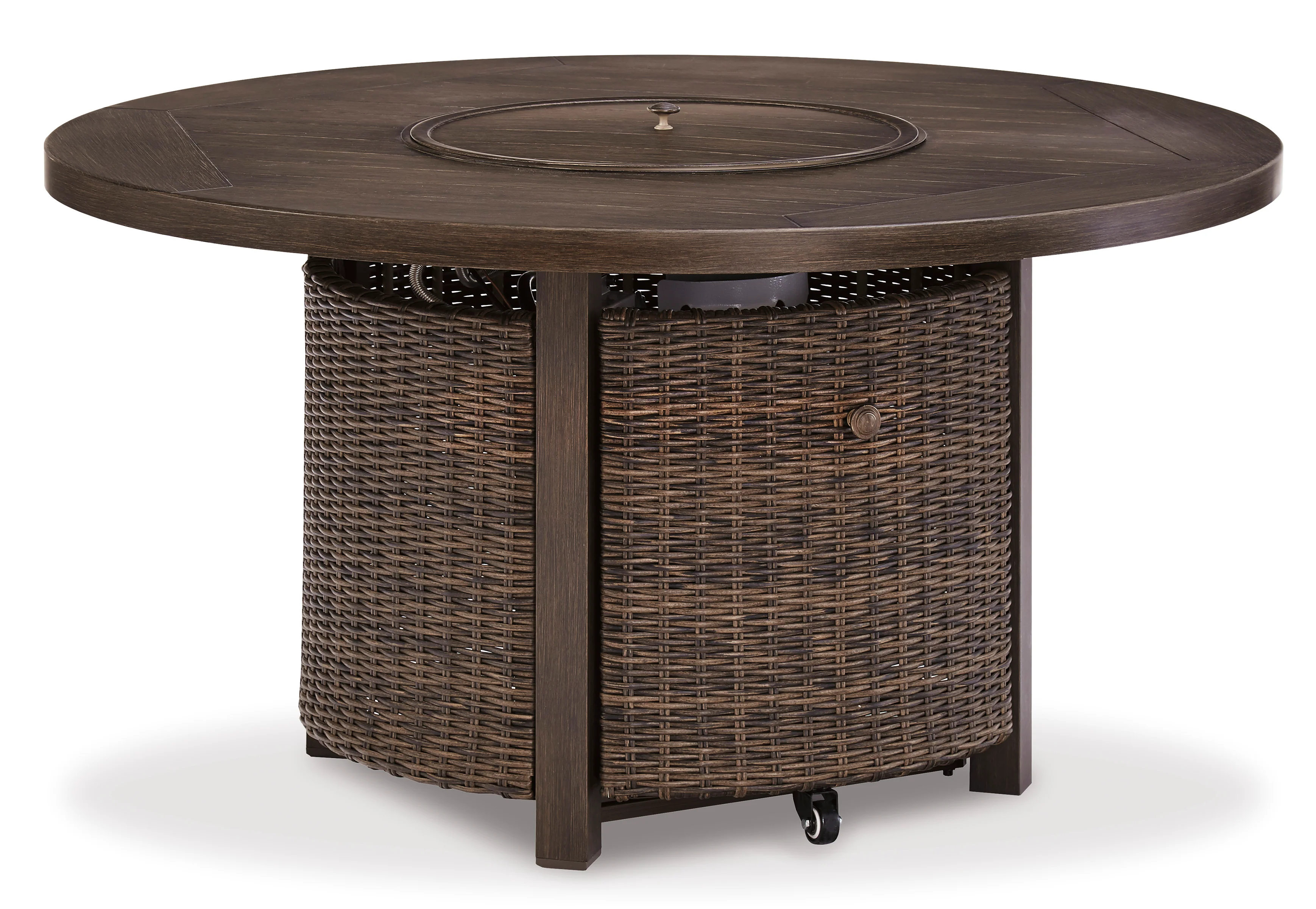 Paradise Trail Round Fire Pit Table - Image 2