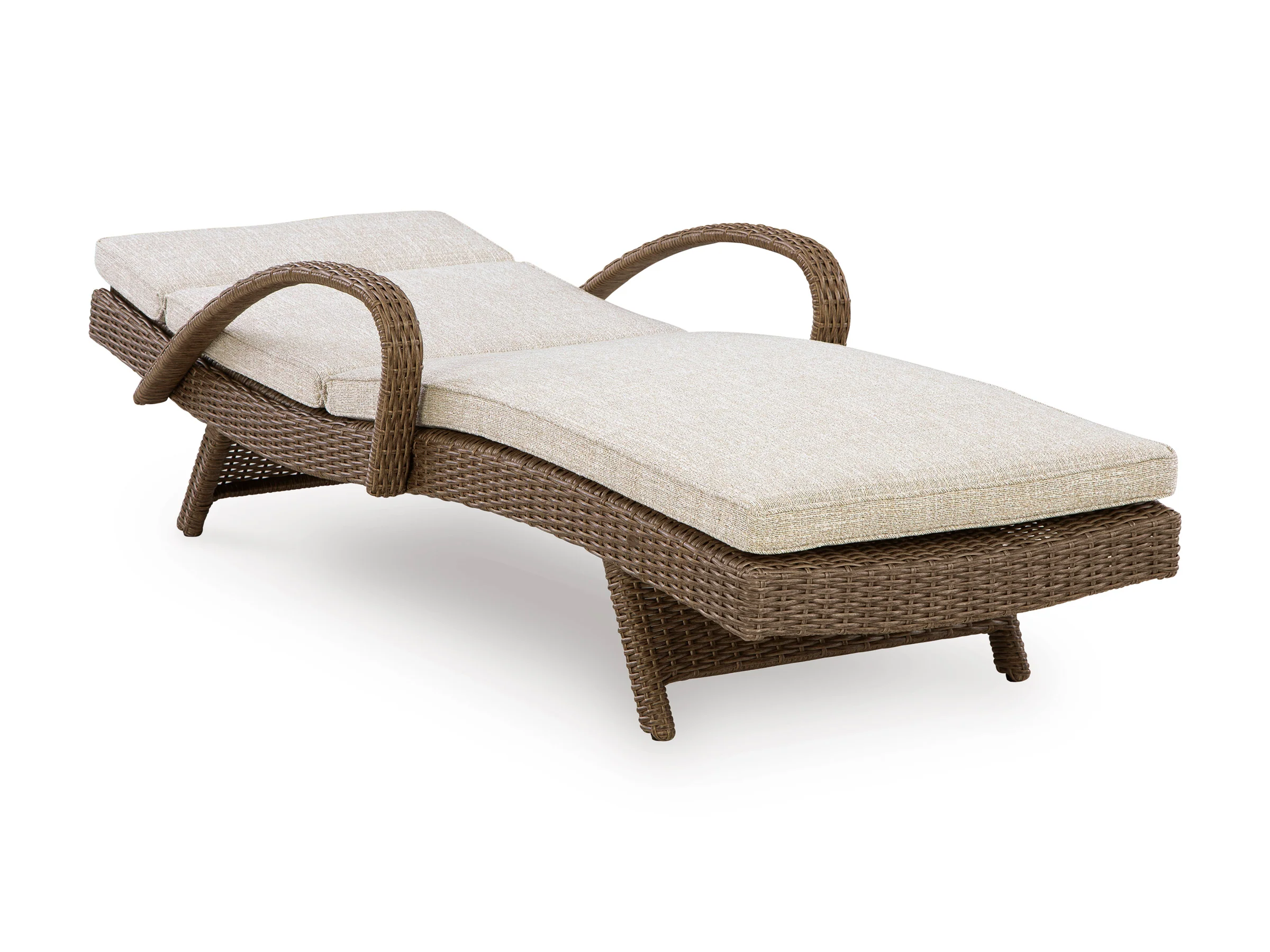 Revare Beach Chaise Lounge With Cushion - Image 4