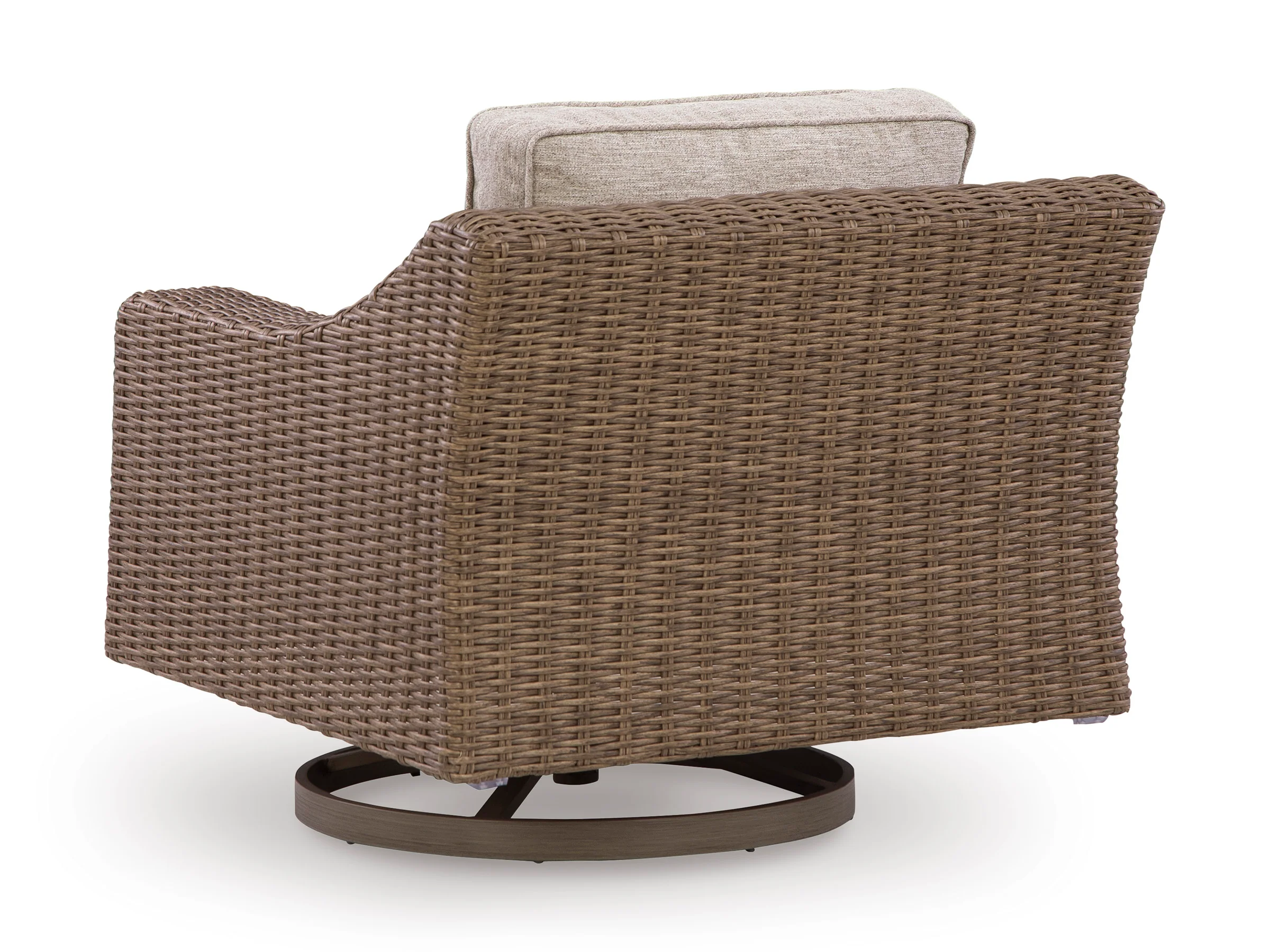 Revare Beach Swivel Lounge With Cushion - Image 4