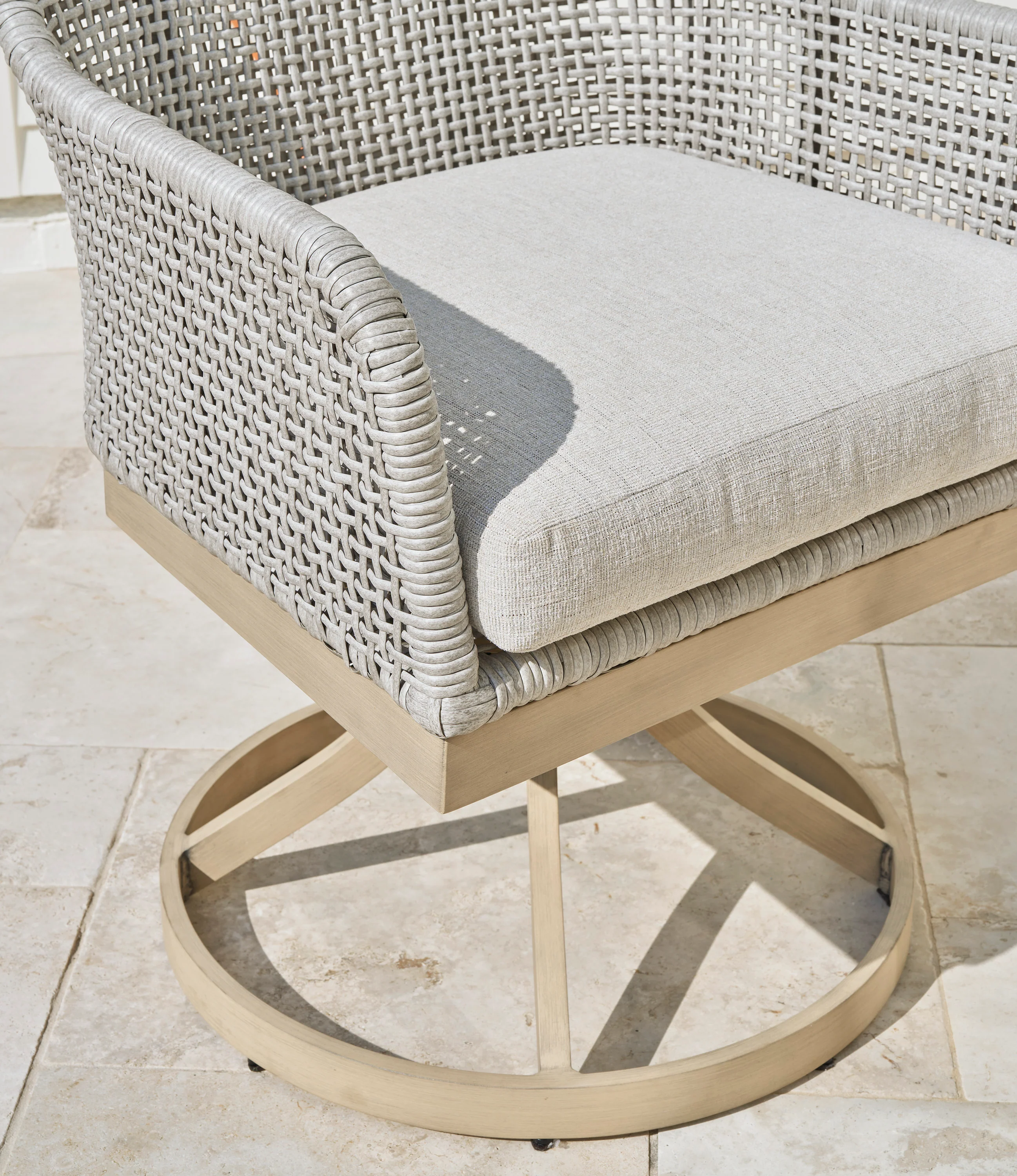 Seton Creek Swivel Chair With Cushion - Image 5