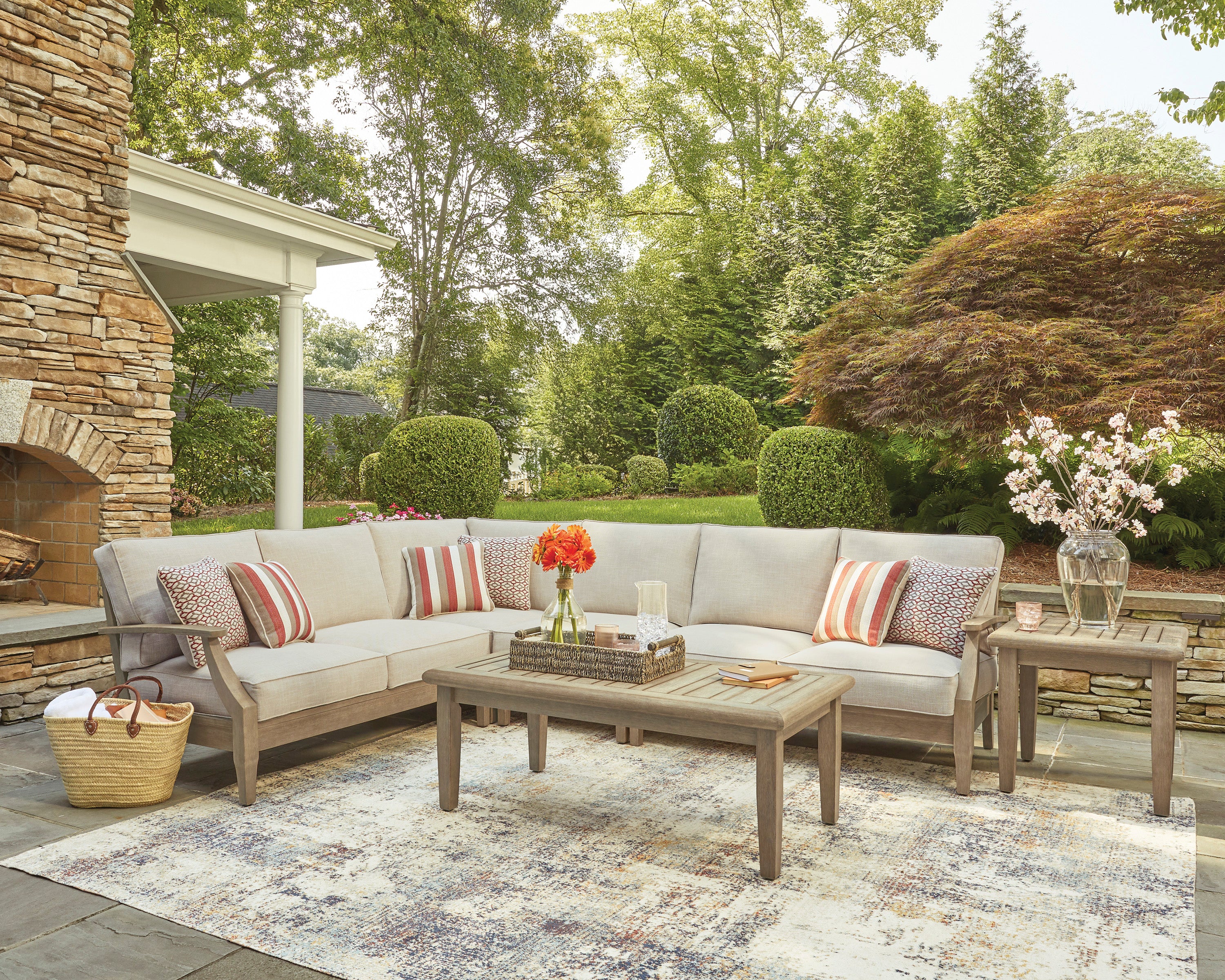 Clare View Outdoor Sectional Sofa Set