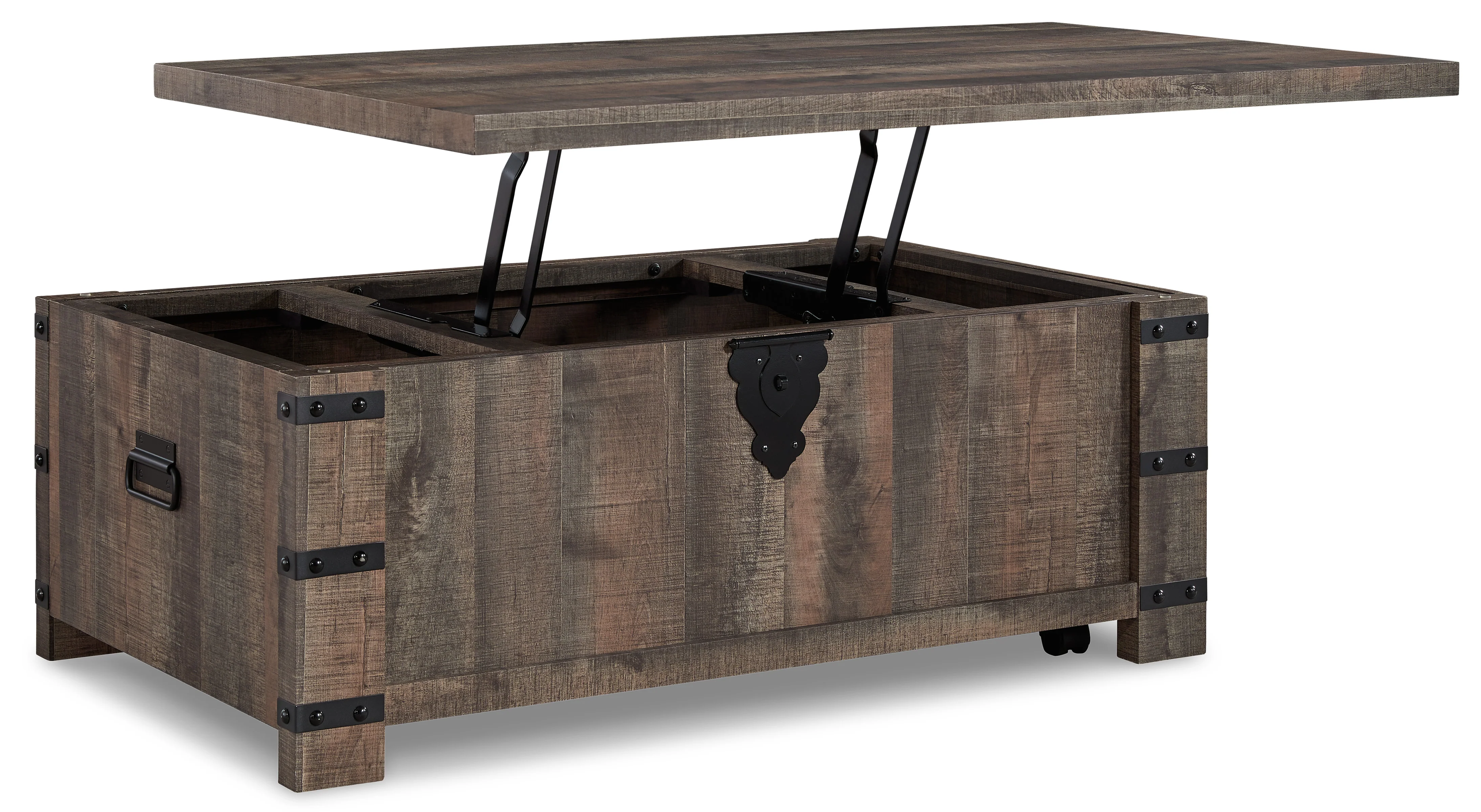 Hollum Coffee Table Set (Lift Top Coffee Table With + 2 End Tables) - Image 11