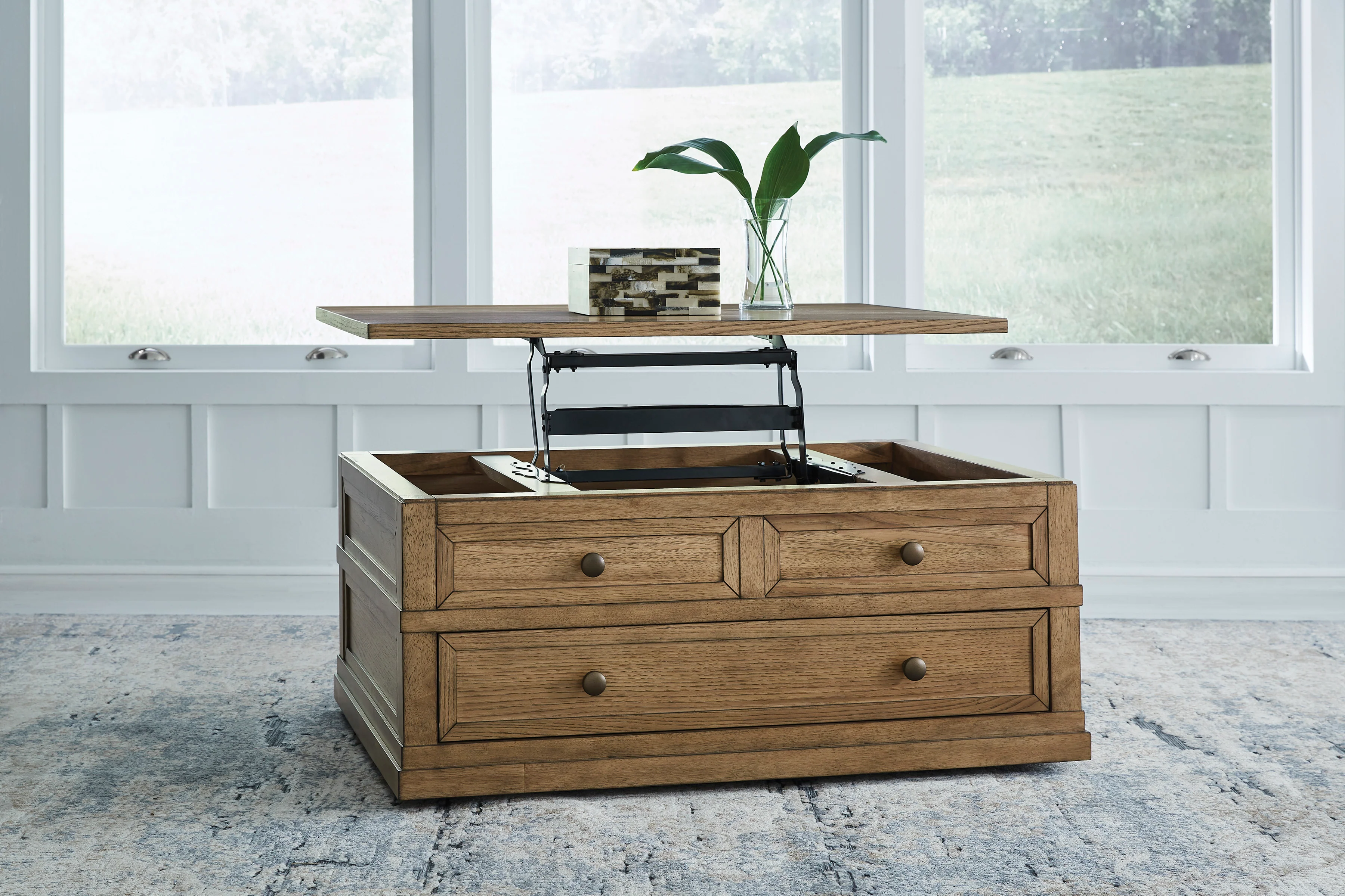 Sharlance Lift-Top Coffee Table