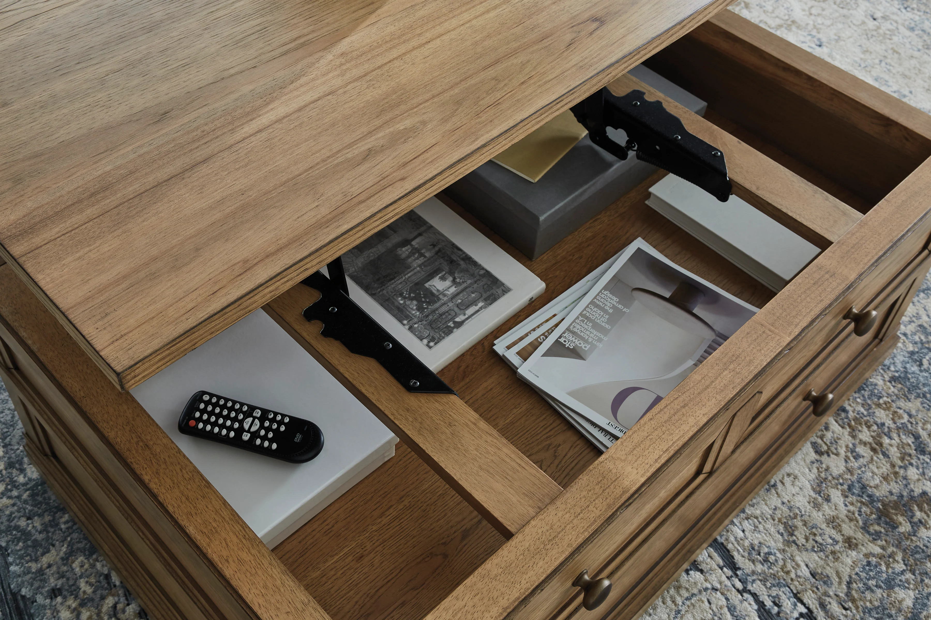 Sharlance Lift-Top Coffee Table - Image 7