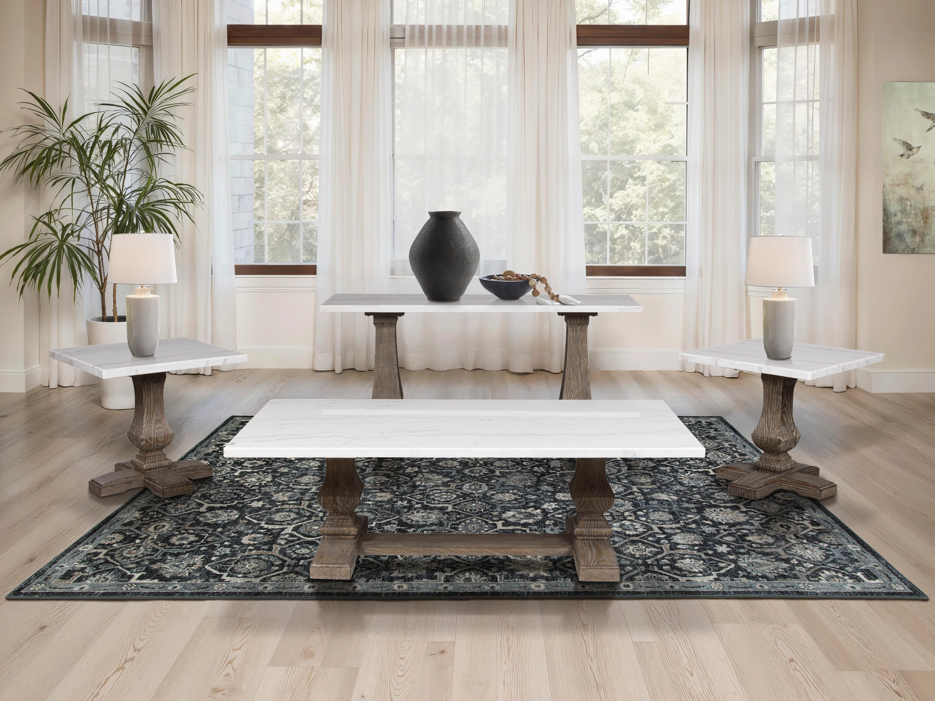 Johnelle RECT Cocktail Table Base - Image 6