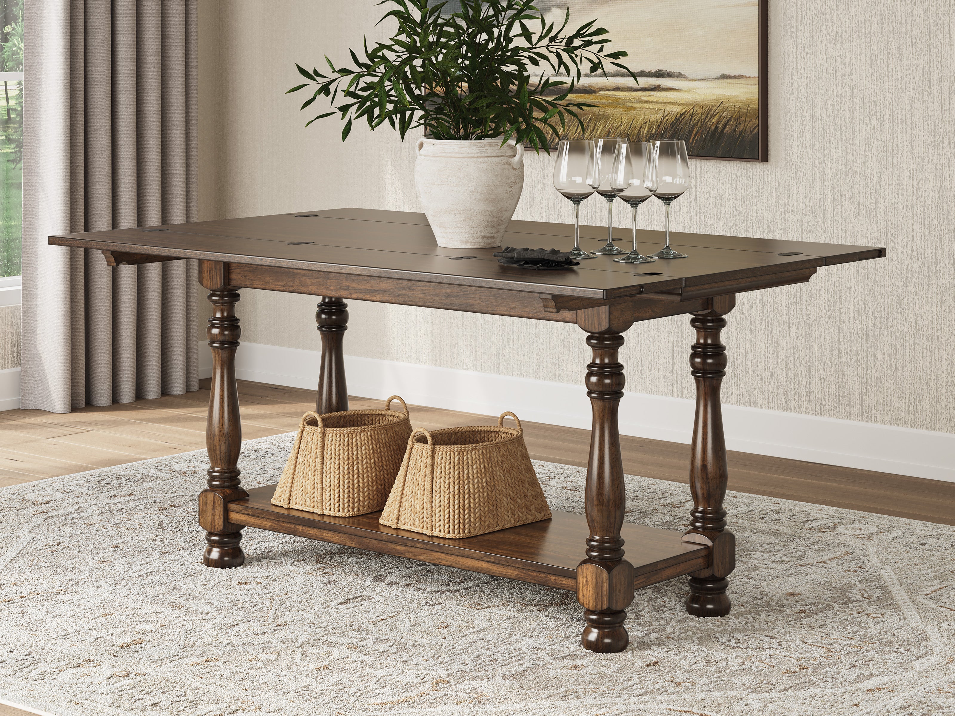 Sturlayne Flip Top Sofa Table - Image 3