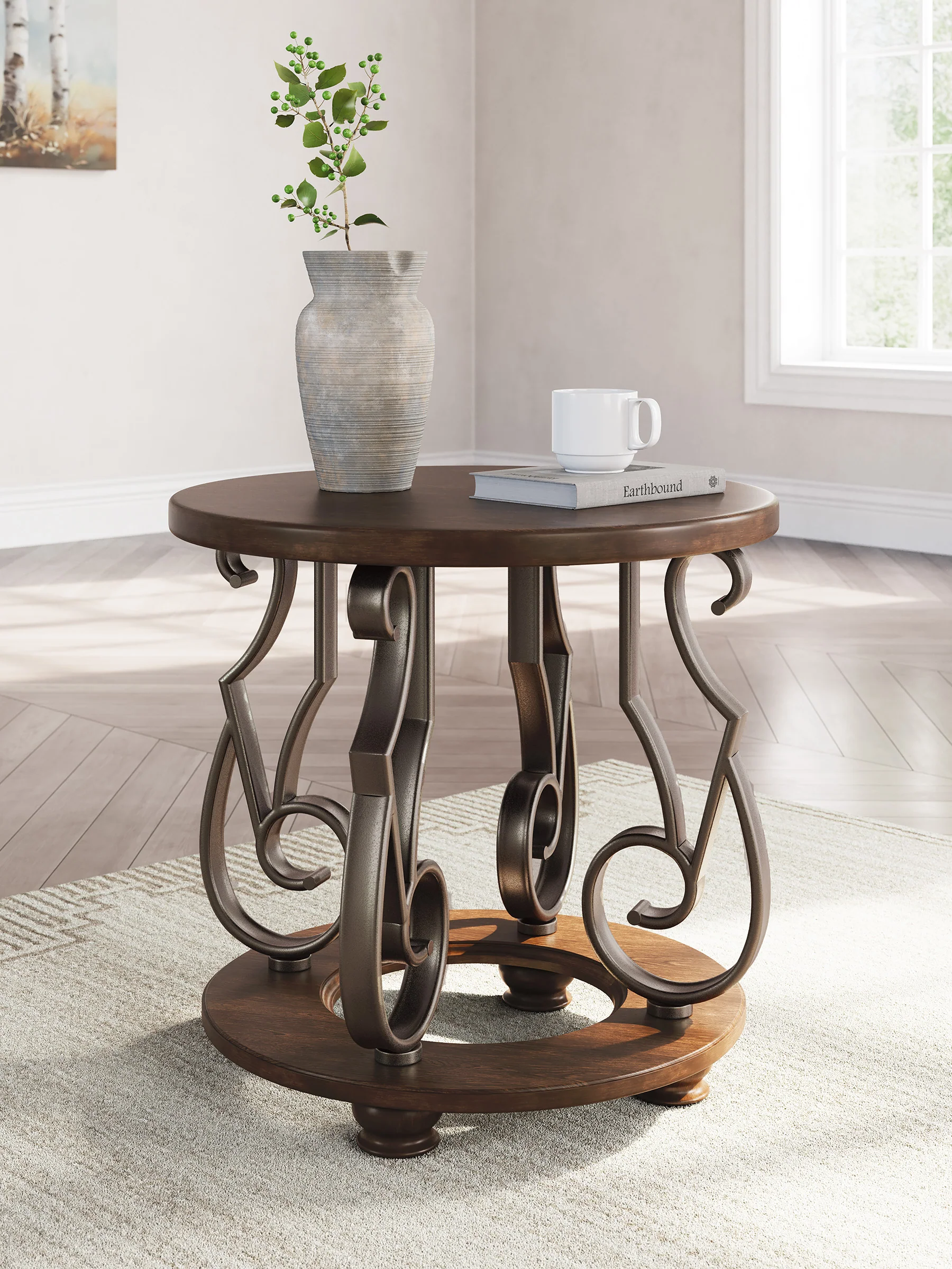 Frallyn Coffee table set ( Coffee table + 2 end tables) - Image 9