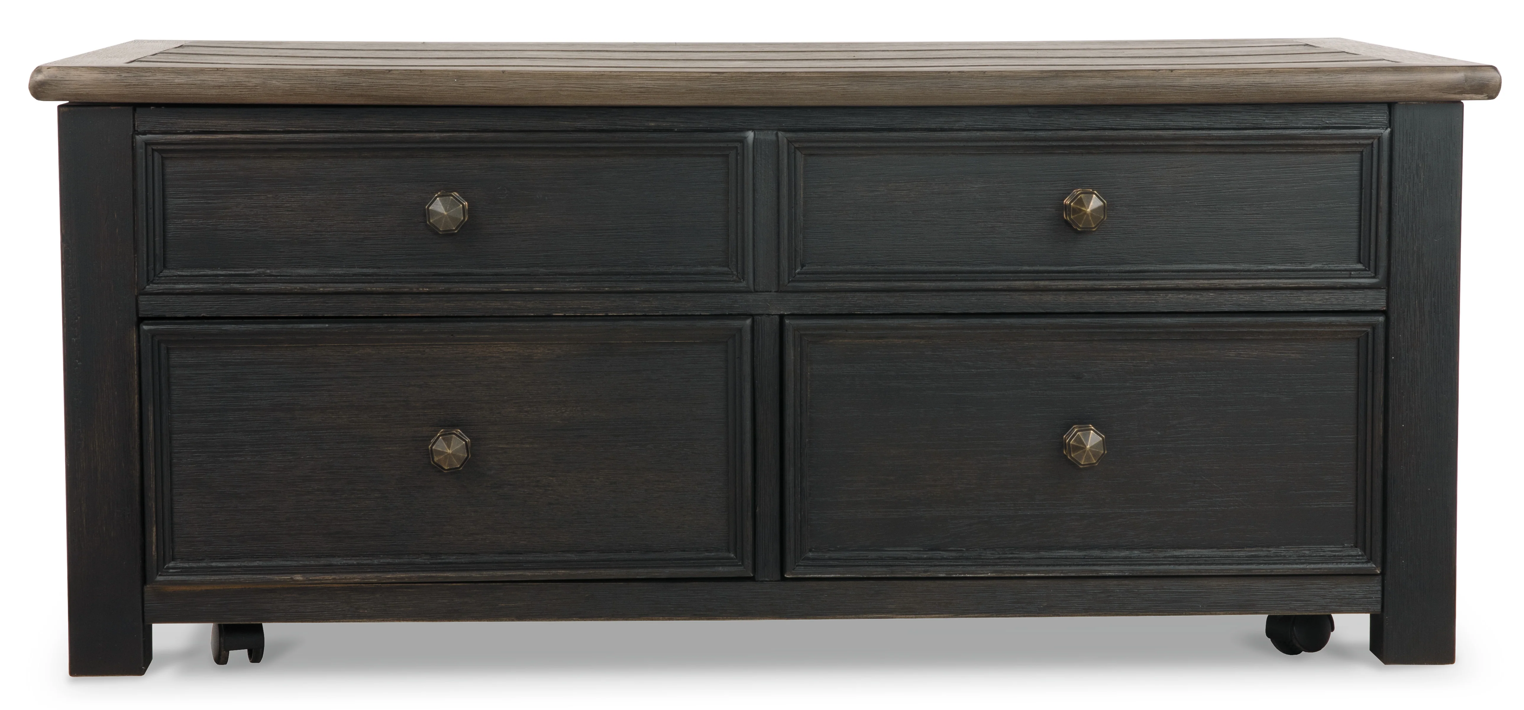 Tyler Creek Coffee Table Set (Lift Top Coffee Table + 2 End Tables) - Image 10