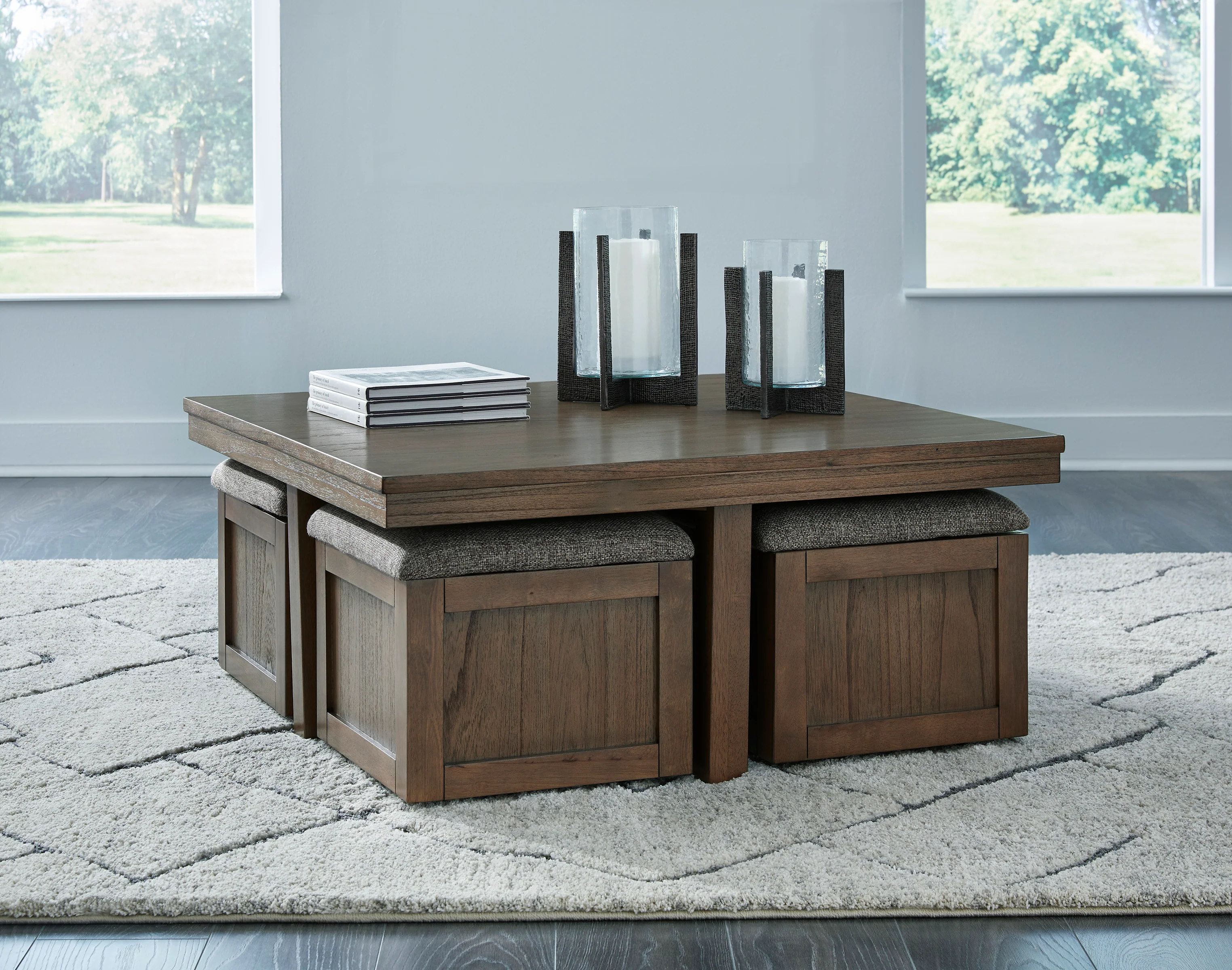 Boardernest Coffee Table With 4 Stools - Image 2