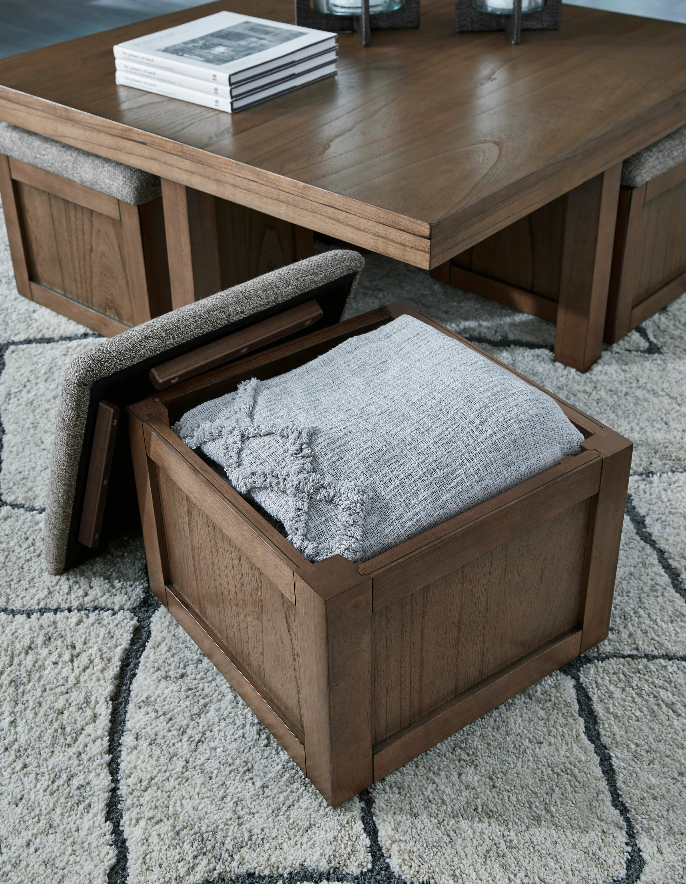 Boardernest Coffee Table With 4 Stools - Image 6