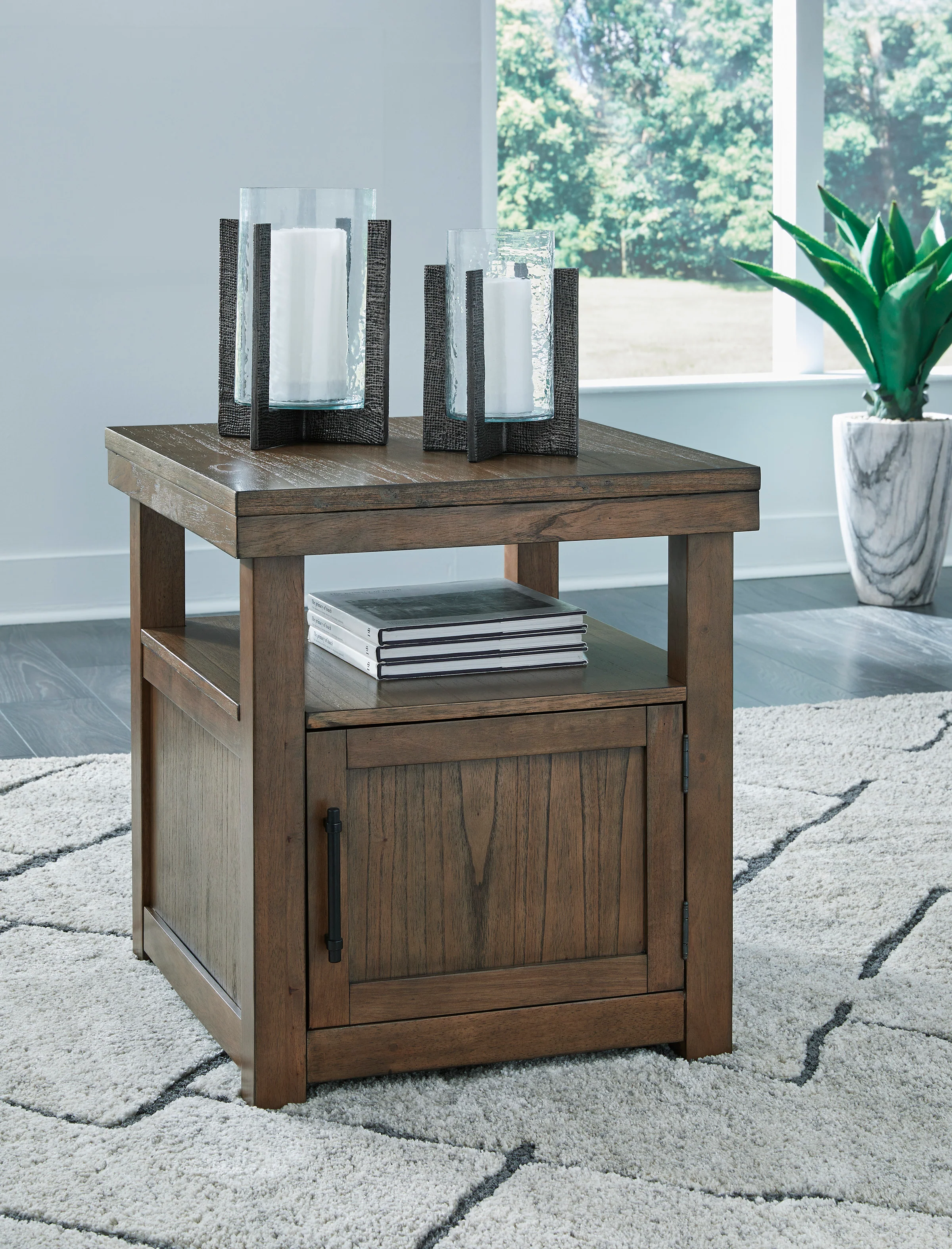 Boardernest Coffee Table Set (Coffee Table With 4 Stools + 2 End Tables) - Image 10