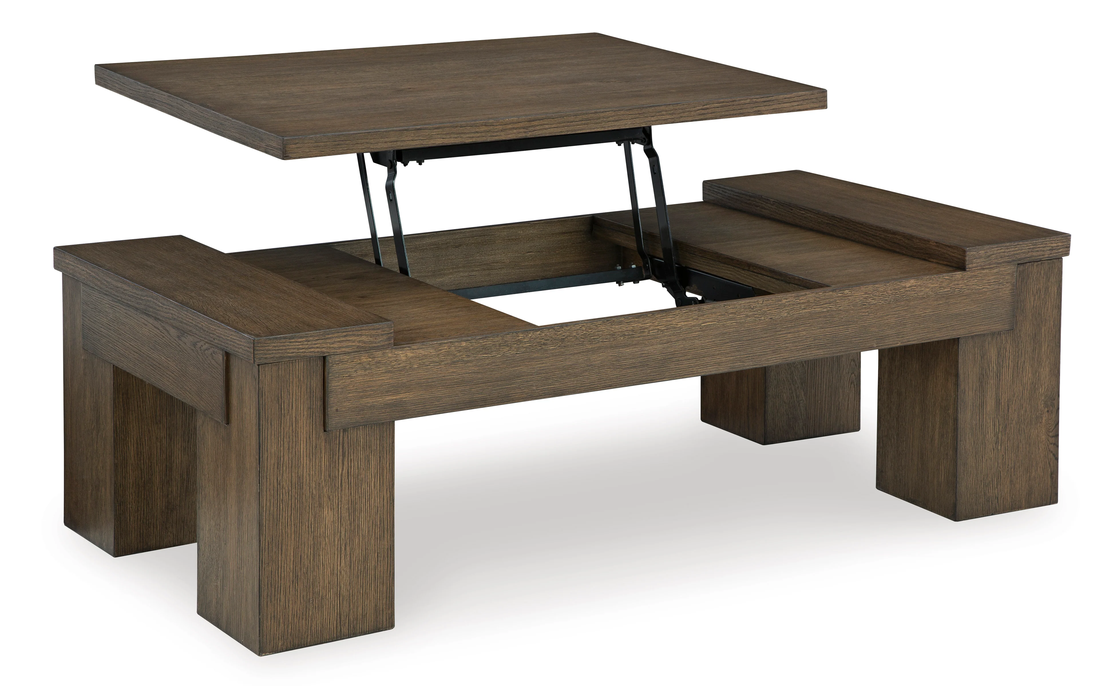 Rosswain Coffee Table Set (Lift Top Coffee Table + 2 End Tables) - Image 2