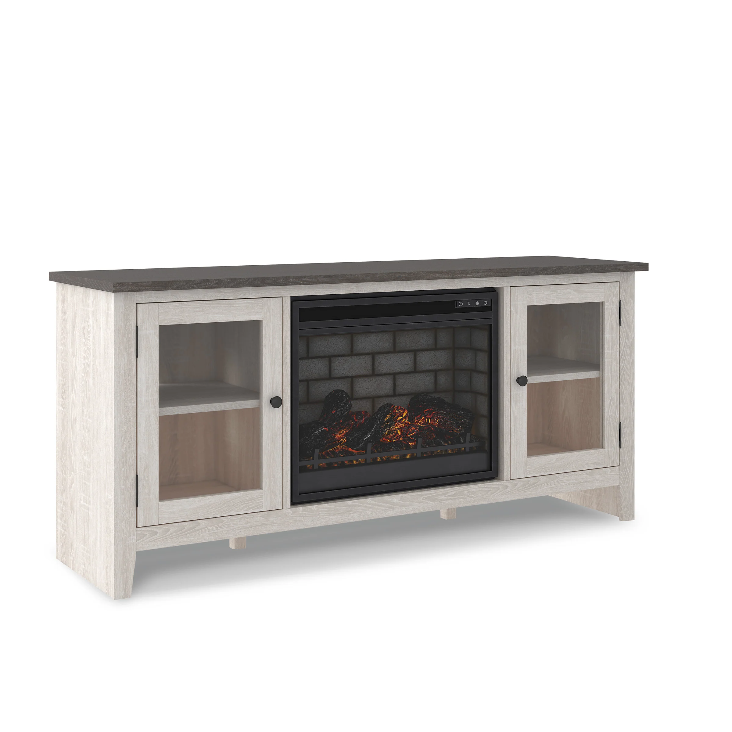 Dorrinson LG TV Stand With Fireplace Option - Image 10