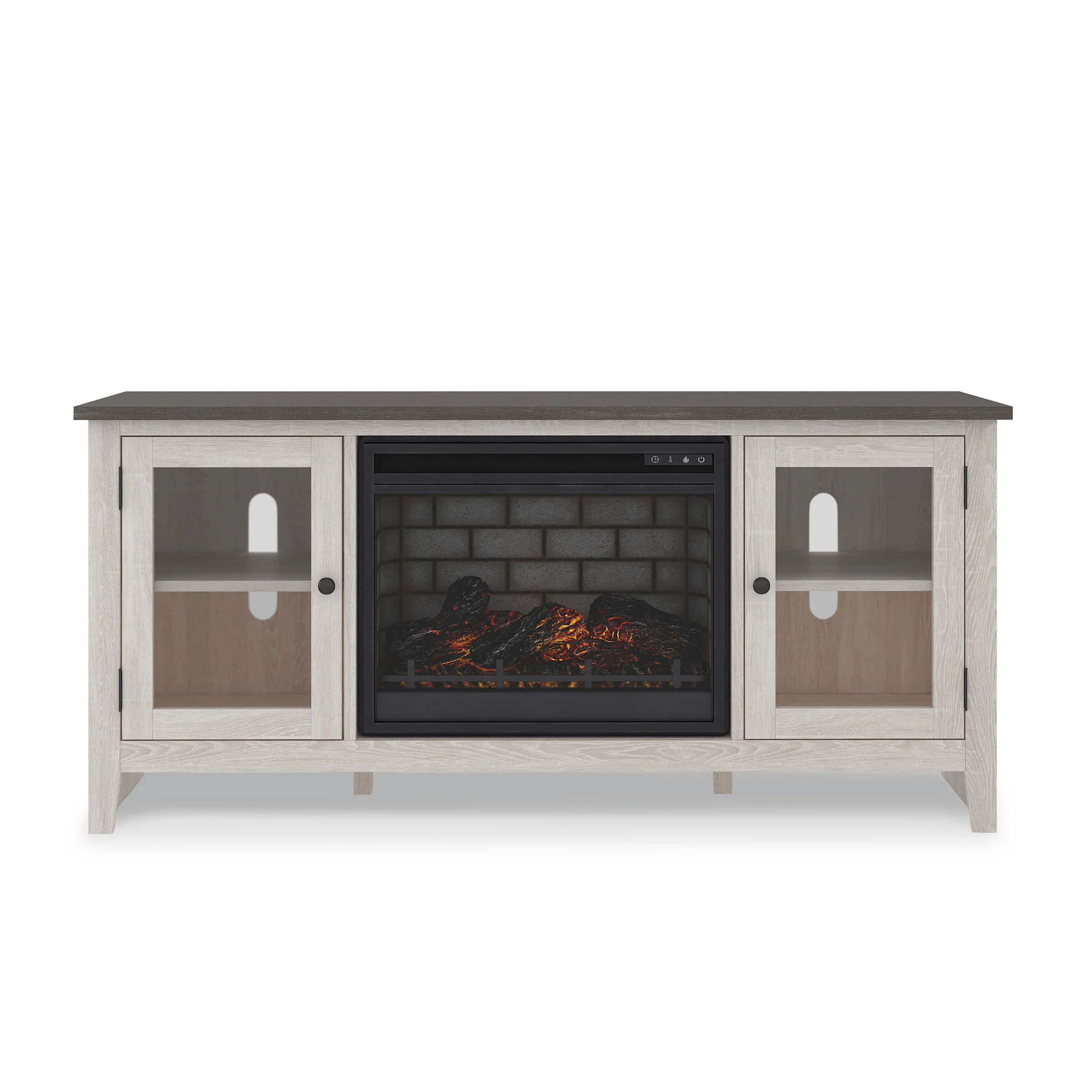 Dorrinson LG TV Stand With Fireplace Option - Image 11