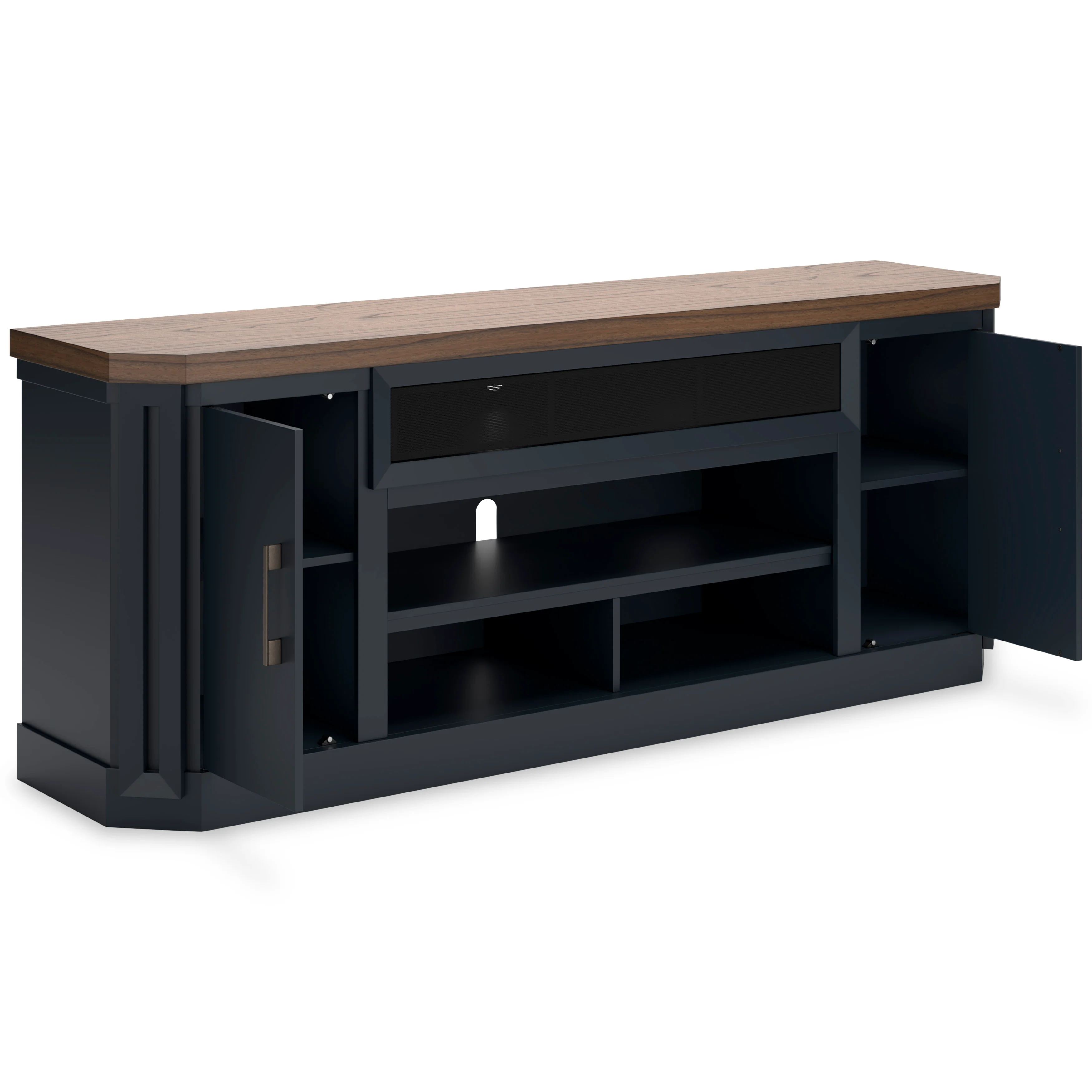 Landocken XL TV Stand With Fireplace Option - Image 4
