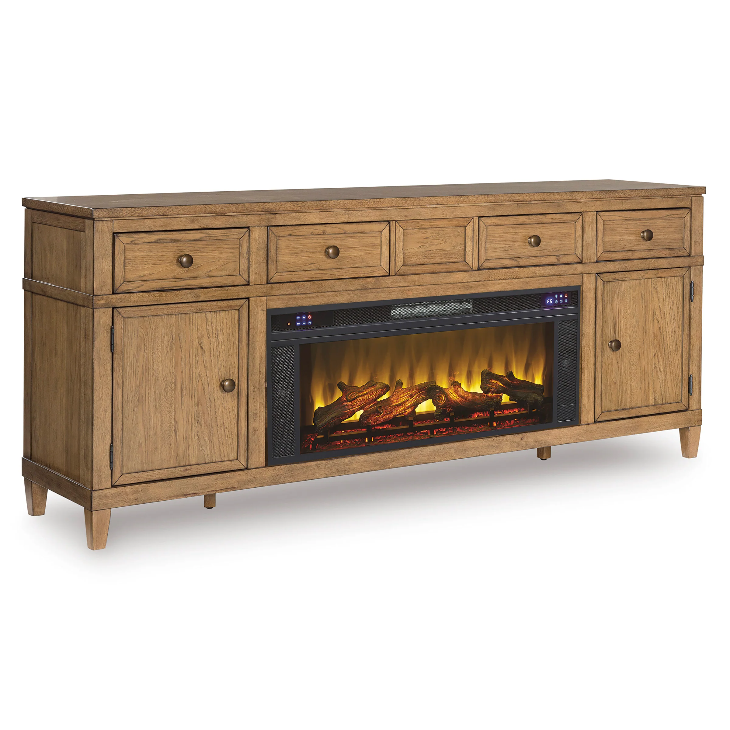 Sharlance XL TV Stand With Fireplace Option - Image 12