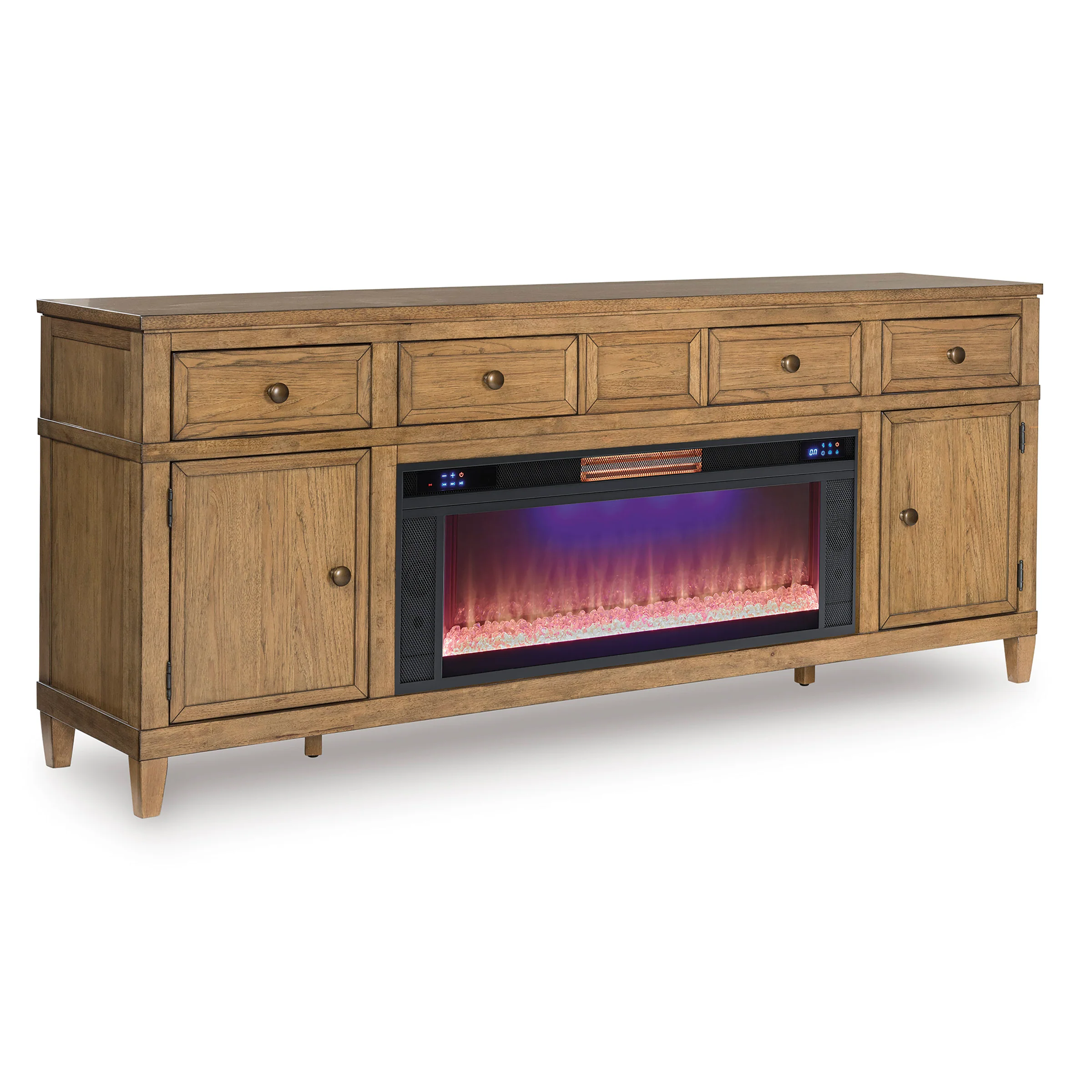 Sharlance XL TV Stand With Fireplace Option - Image 16