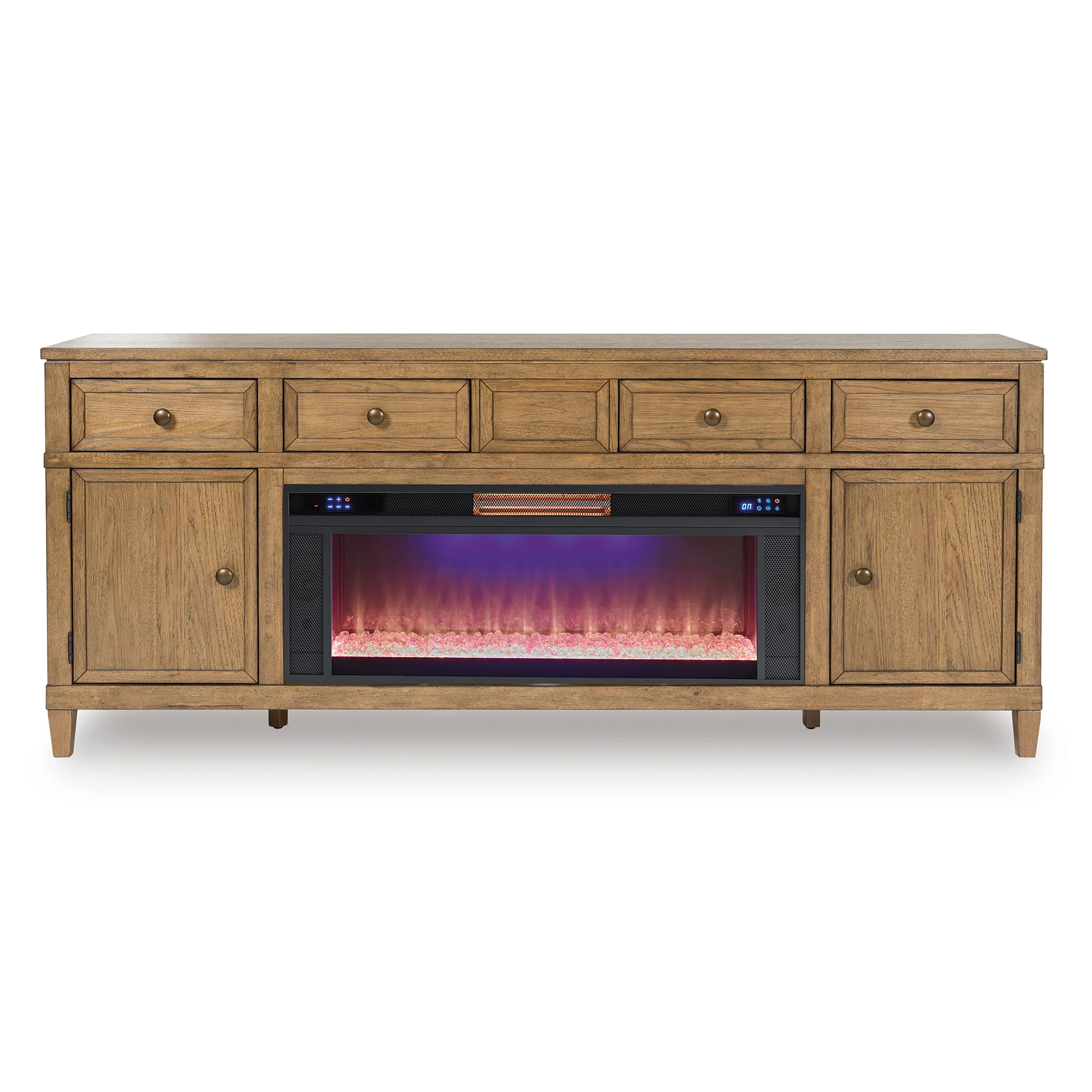 Sharlance XL TV Stand With Fireplace Option - Image 17