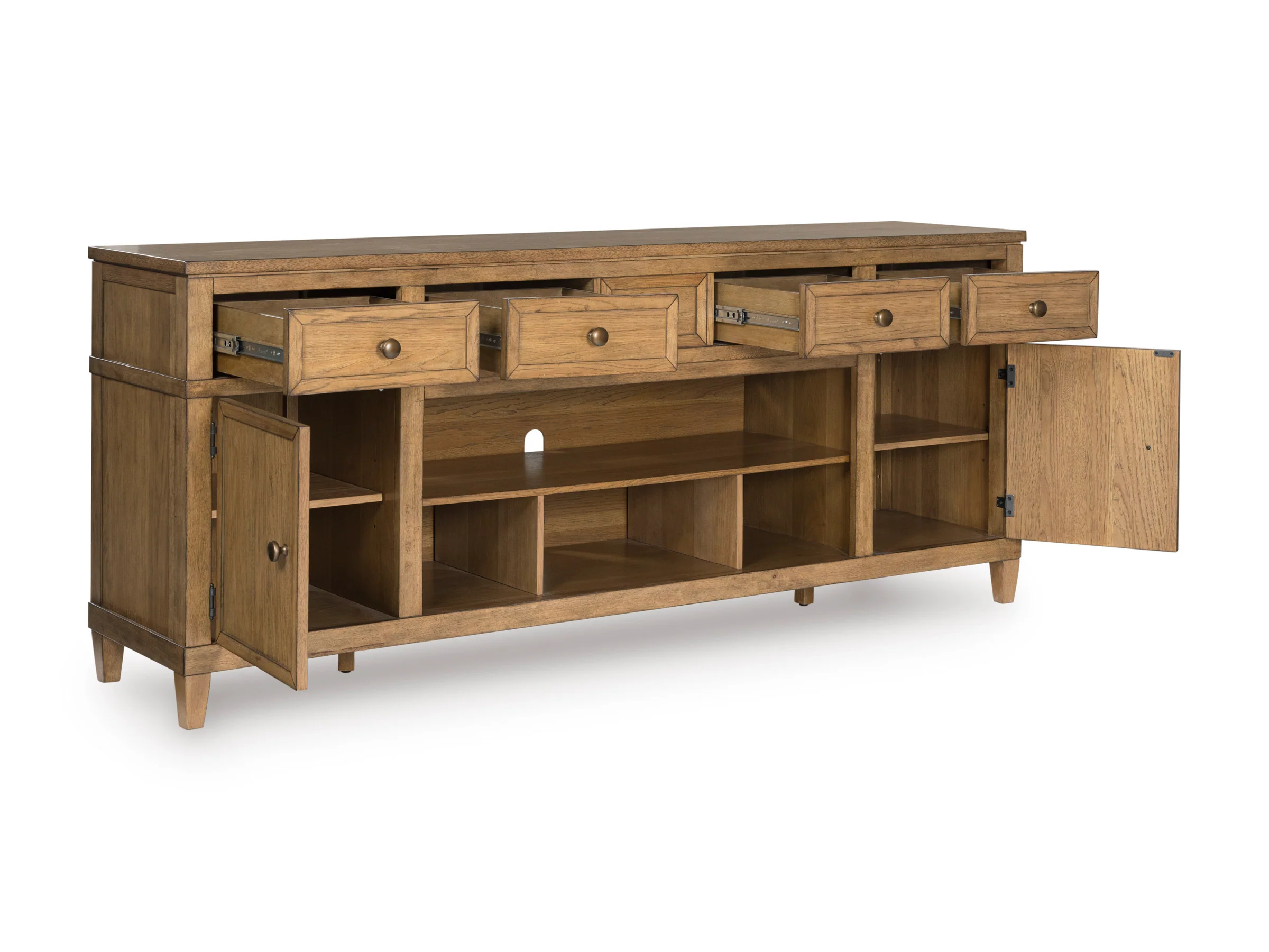 Sharlance XL TV Stand With Fireplace Option - Image 3