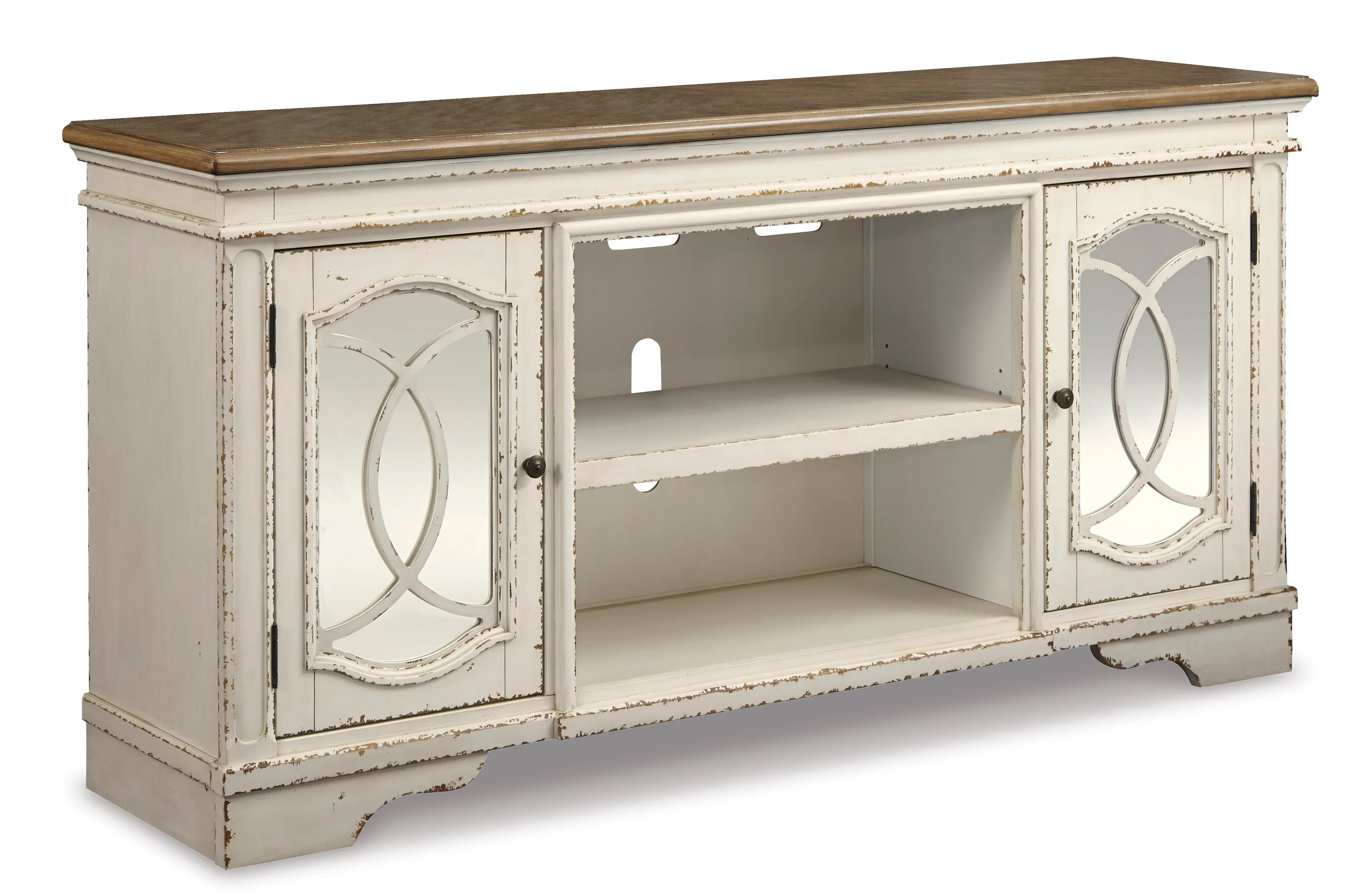 Realyn XL TV Stand With Fireplace Option - Image 2