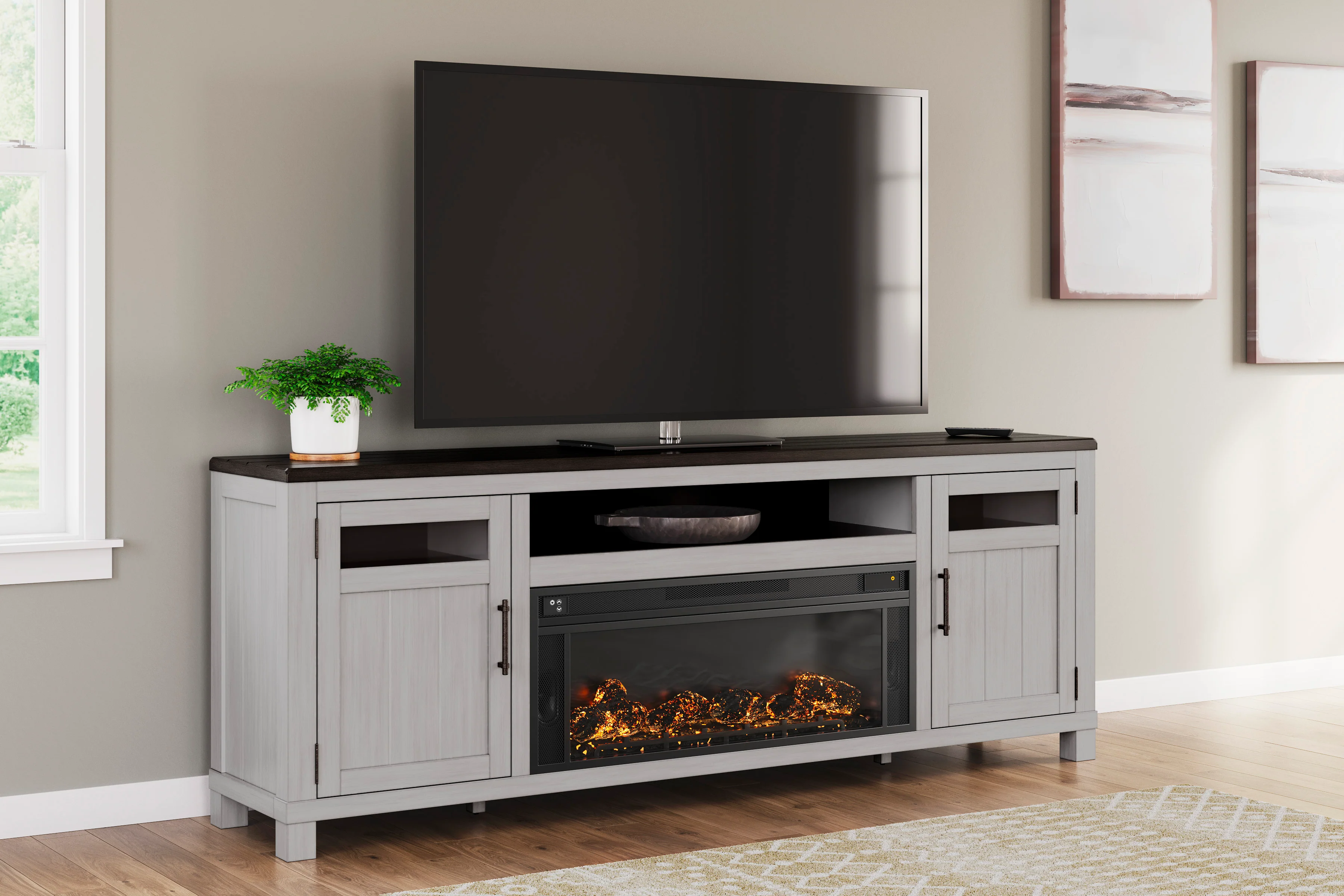 Dardorn XL TV Stand With Fireplace Option - Image 11