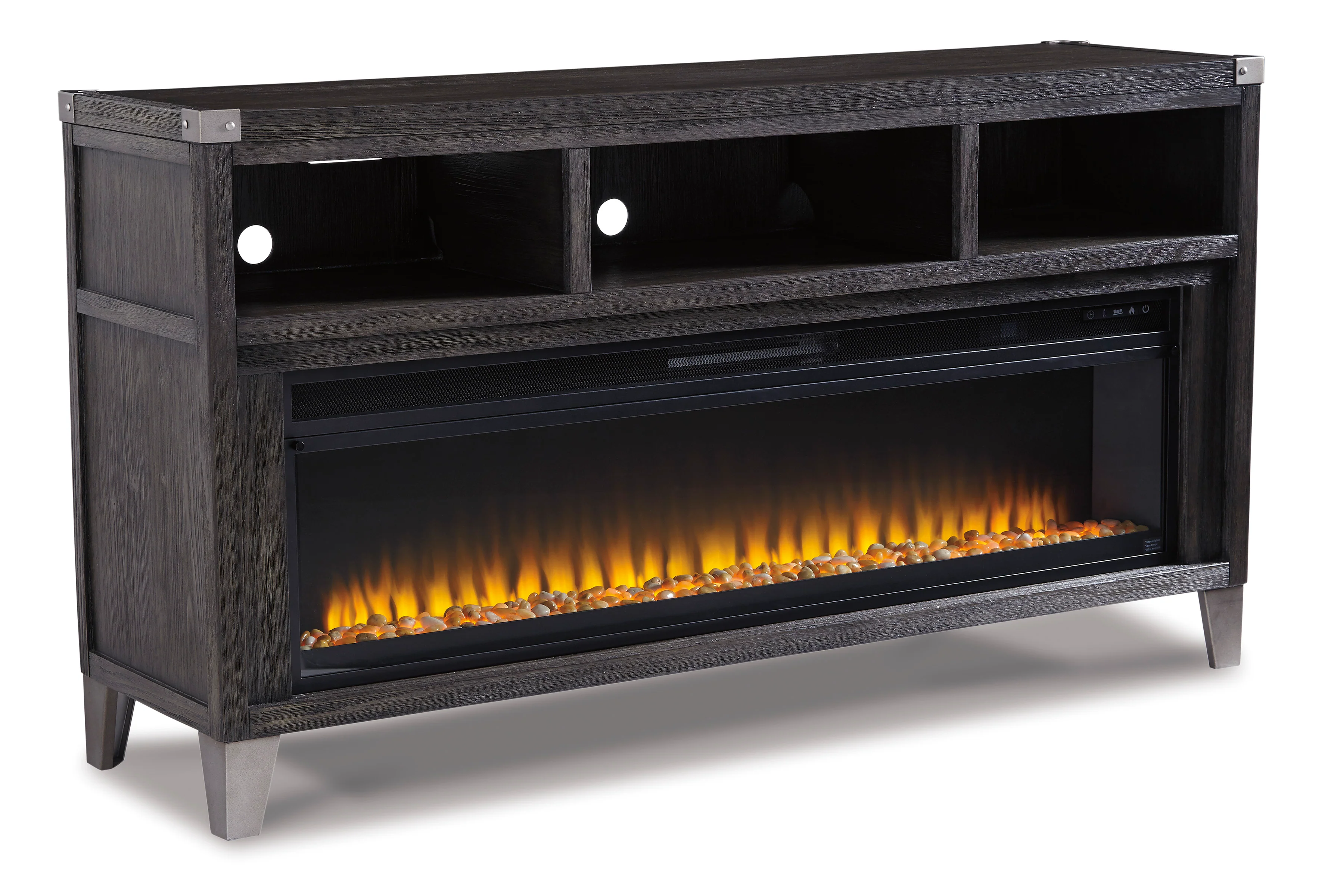 Todoe LG TV Stand With Fireplace Option - Image 4