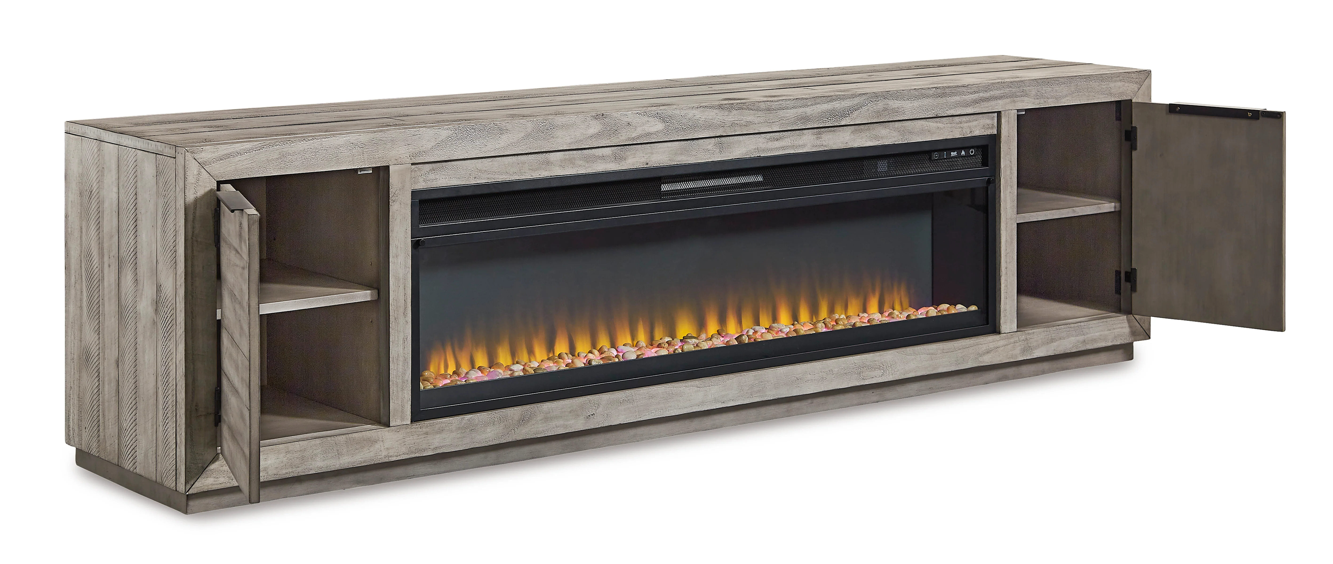 Naydell XL TV Stand With Fireplace Option - Image 10